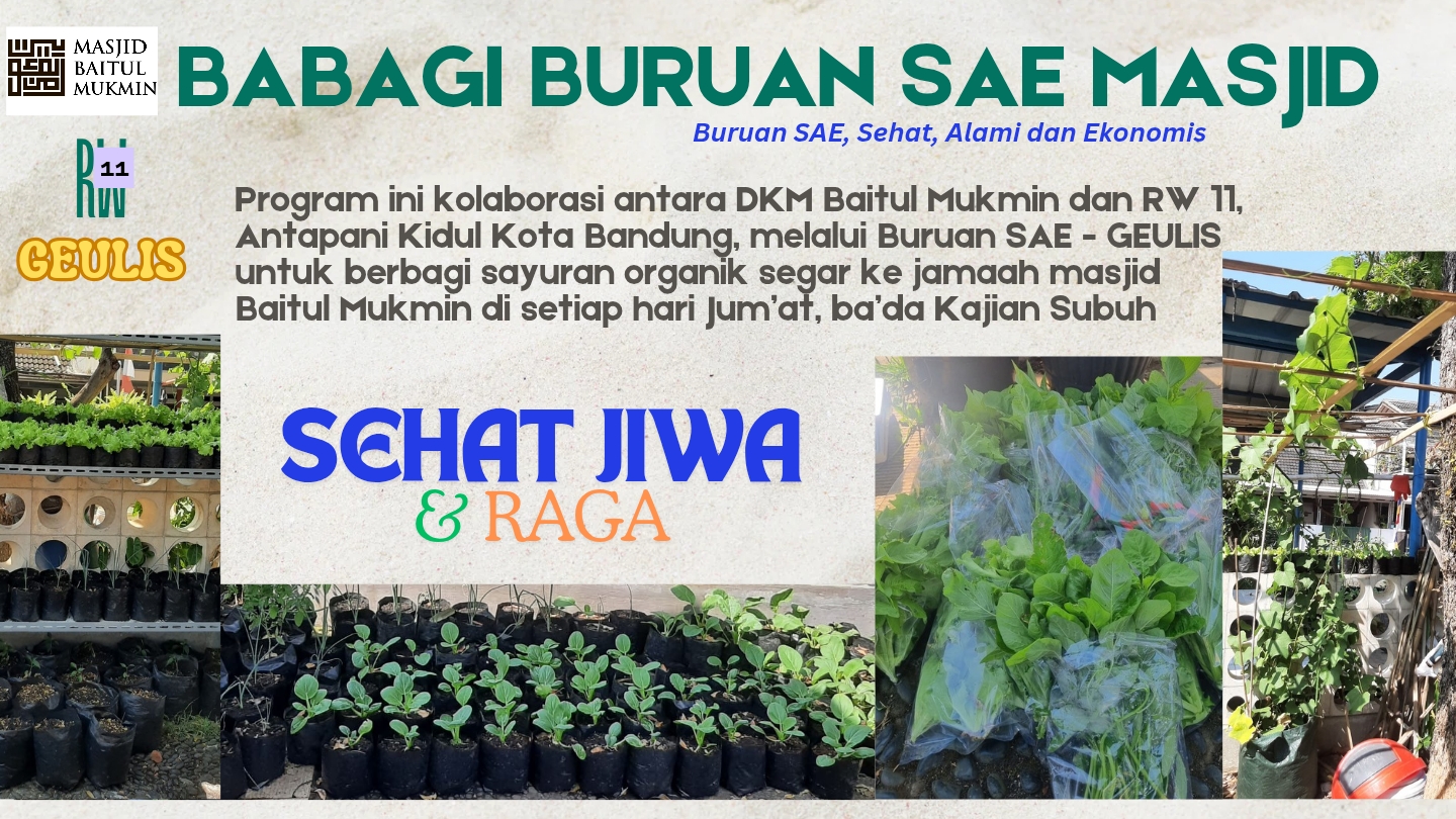 Babagi Buruan SAE Masjid