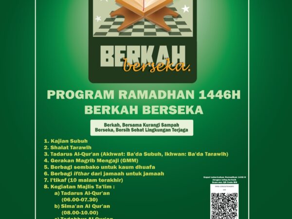 Gerakan Bersama Masjid Berkah #BERsamaKurangisampAH